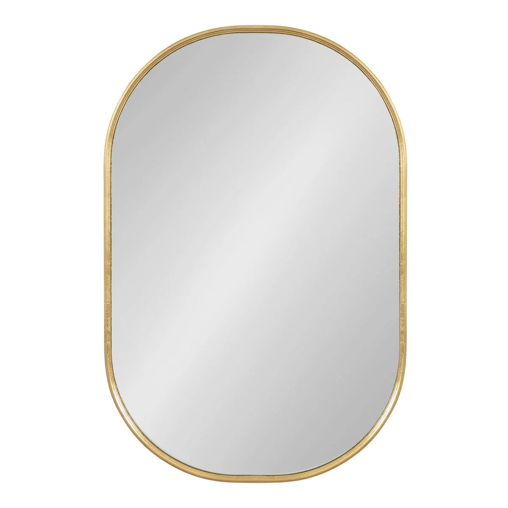Capsule Framed Wall Mirror, 16x48, 18x24, 22x34, 24x36, Black, Bronze, Gold, Gray, Silver, Antique-Bronze