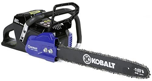 80-Volt Lithium-Ion 18-In Cordless Electric Chainsaw