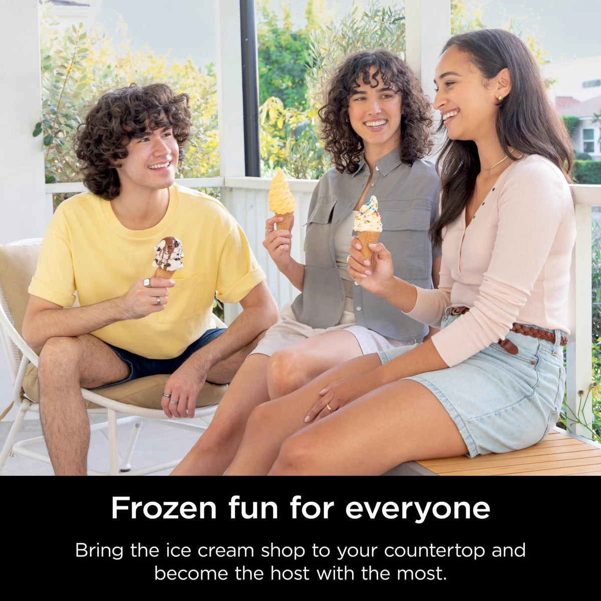 Ninja Swirl By CREAMi Soft Serve And Ice Cream Maker, 13 One-Touch Programs - NC701