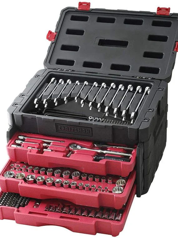 Craftsman 450-Piece Mechanics Tool Set With Ratchet, Sockets And Wrenches