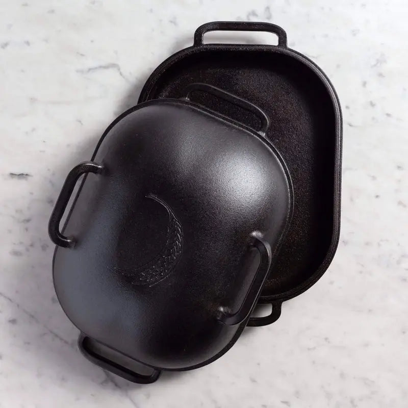 Challenger Breadware Cast Iron Loaf Pan, 15.4 x 10.5 x 5.4 in