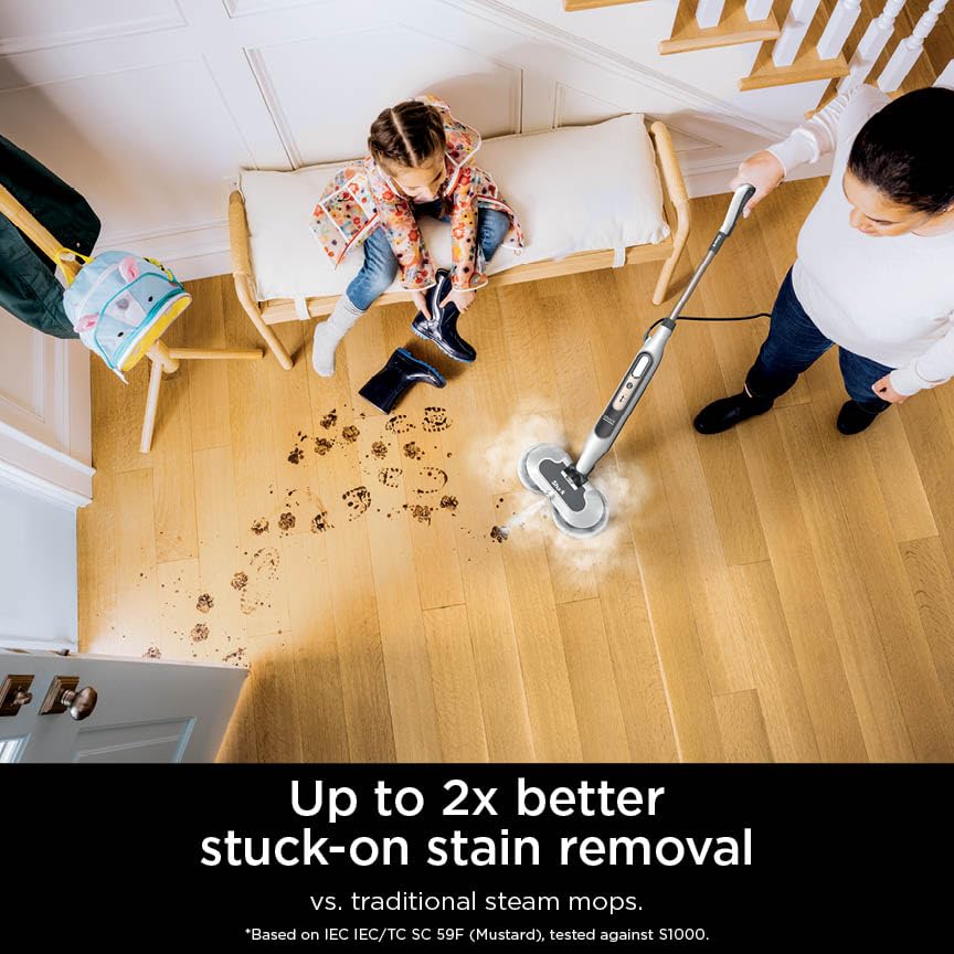 All-in-One Hard Floor Steam Mop Multi-Surface Steam Cleaner With Steam Blaster
