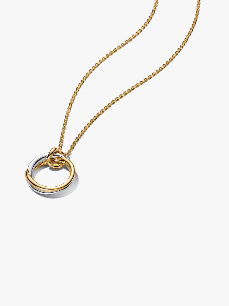 Entwined together necklace set