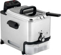 T-Fal EZ Clean Pro Steel Deep Fryer With Basket - 3.5 Liter Oil Capacity