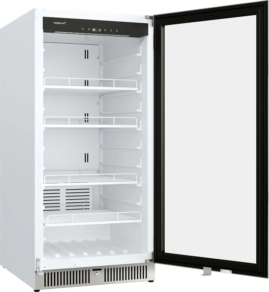 EdgeStar Commercial Beverage Merchandiser, 10.1 Cu. Ft., 22 in Wide, Stainless Steel - VBM101