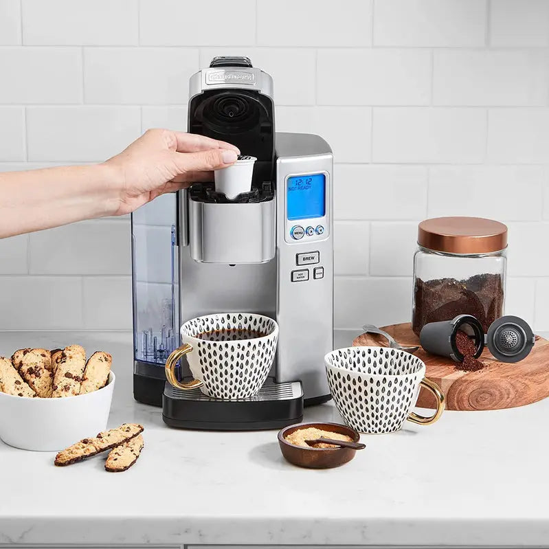 Cuisinart Single-Serve Coffee Maker, 72-Ounce Reservoir, Stainless Steel - SS-10P1