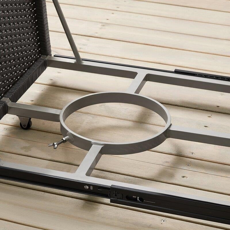 Martha Stewart Metal 4-Person Seating Group With Cushions And Propane Fire Pit - 15PKCR-LAK404-GR1GE