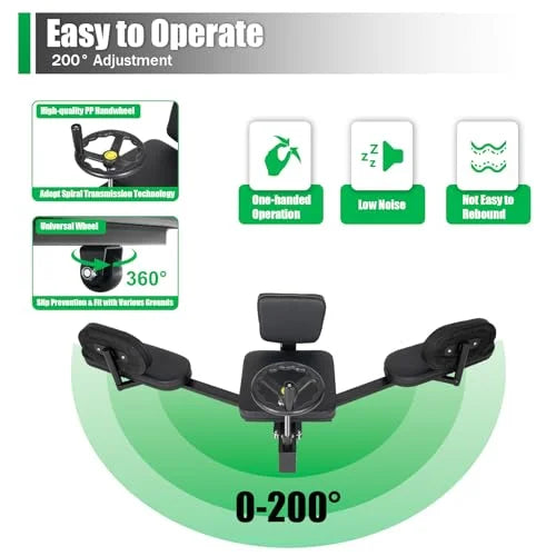 3-Bar Leg Stretcher Machine, Adjustable, 180 Degrees