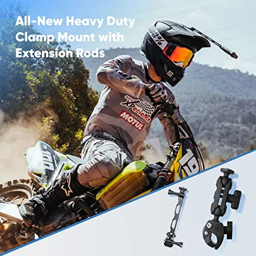 Insta360 X3 Motorcycle Kit 360 Action Camera With 1/2 Inch 48MP Sensors - X3