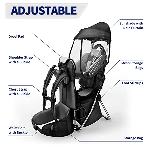 besrey Child Toddler Hiking Carrier Backpack