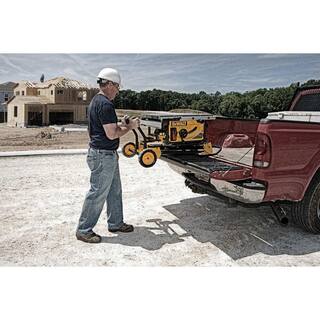 DEWALT 15 Amp Corded 10 in. Jobsite Table Saw With Rolling Stand - DWE7491RS