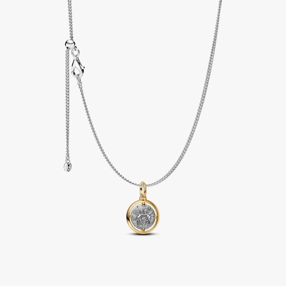 Cupids Medallion Pendant Necklace
