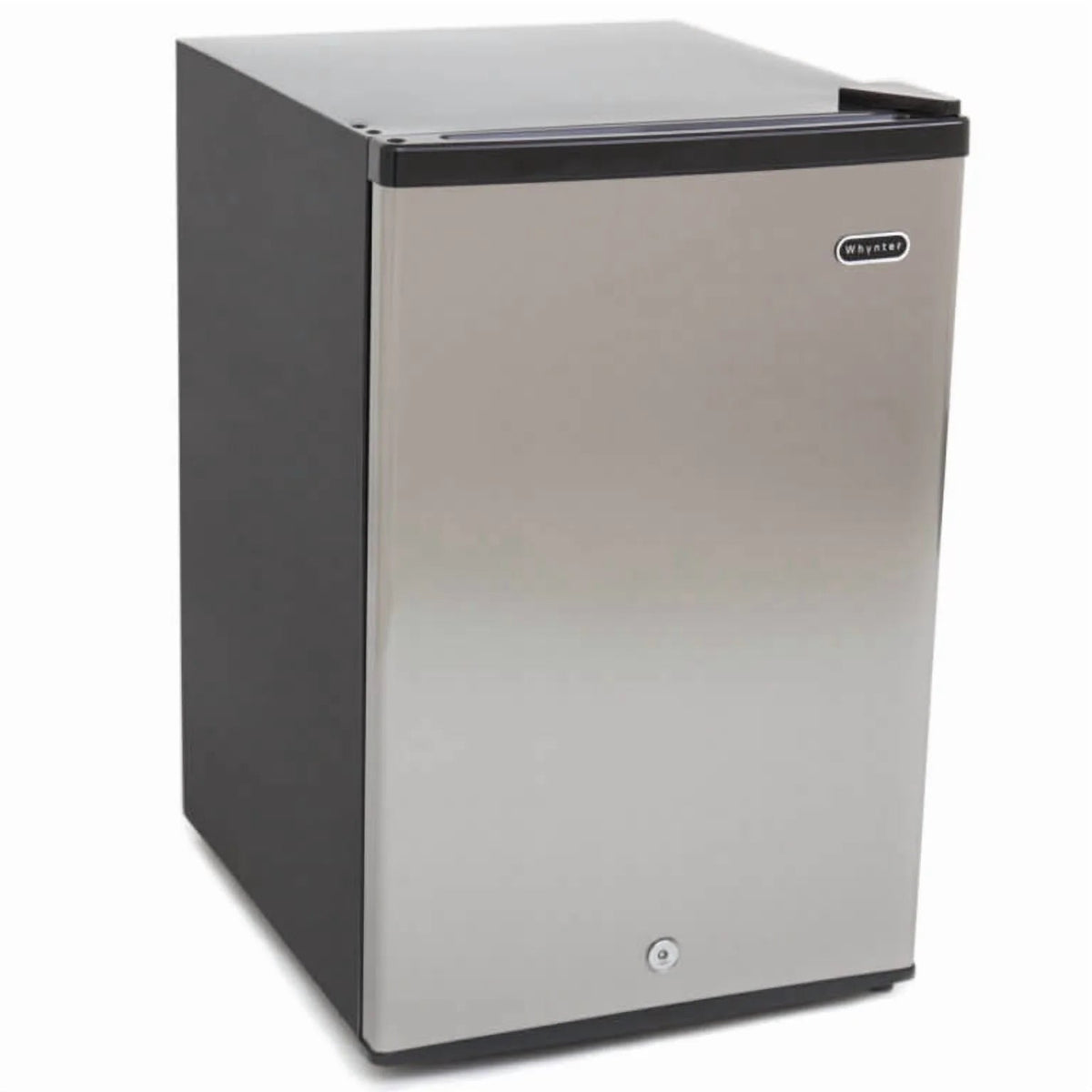 Whynter Upright Freezer 3.0 Cu. Ft., Stainless Steel, Lock - Cuf-301SS