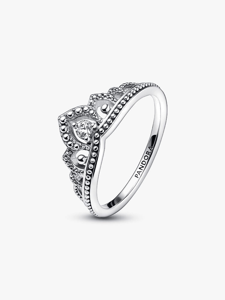 Regal Beaded Tiara Ring