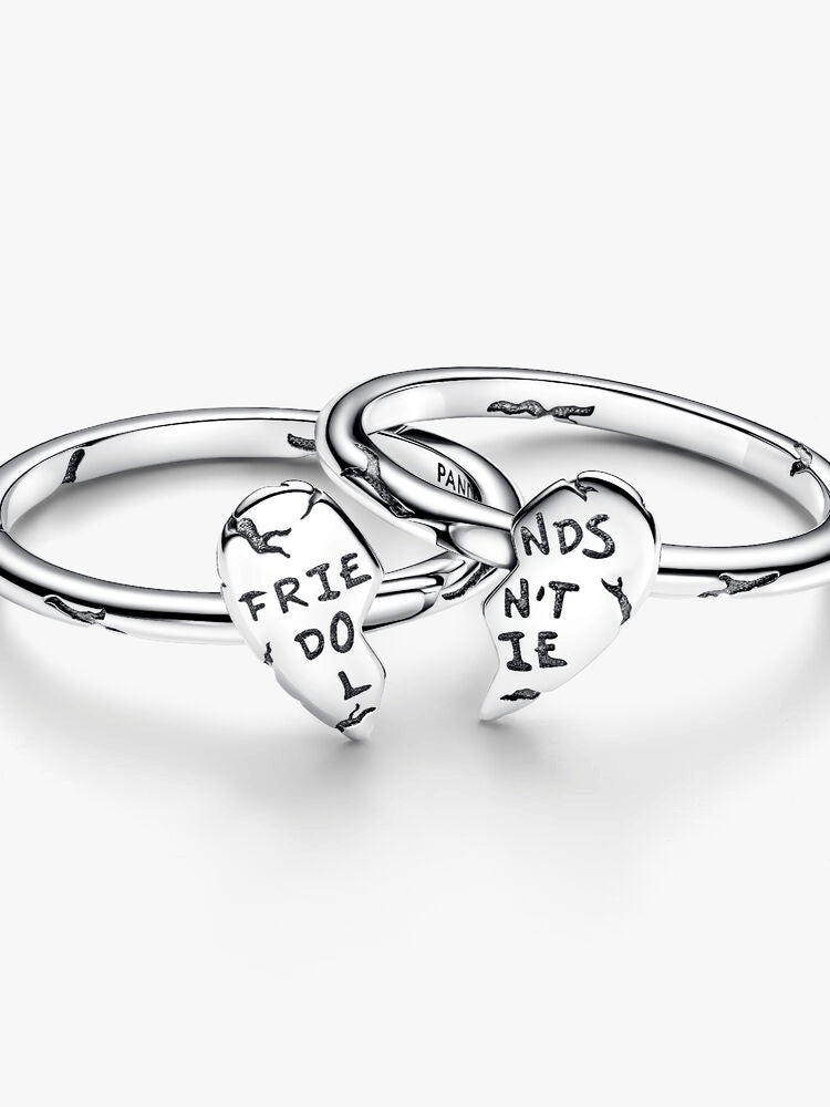 Stranger Things Friends Don't Lie Splittable Ring