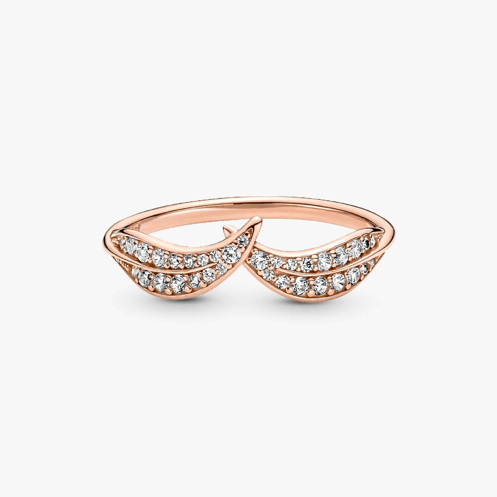 FINAL SALE - Sparkling Leaves Ring