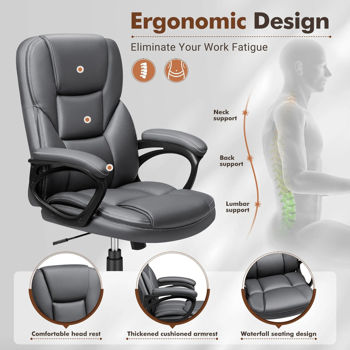 High Back Executive Ergonomic Office Chair