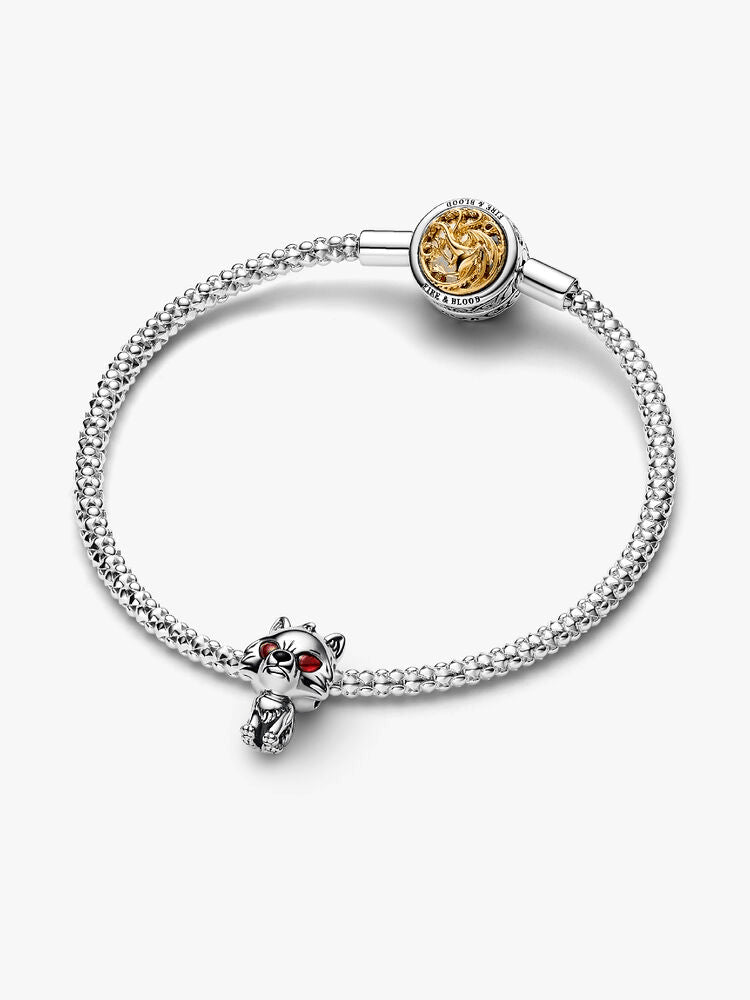 FINAL SALE - Game of Thrones Ghost Direwolf Charm
