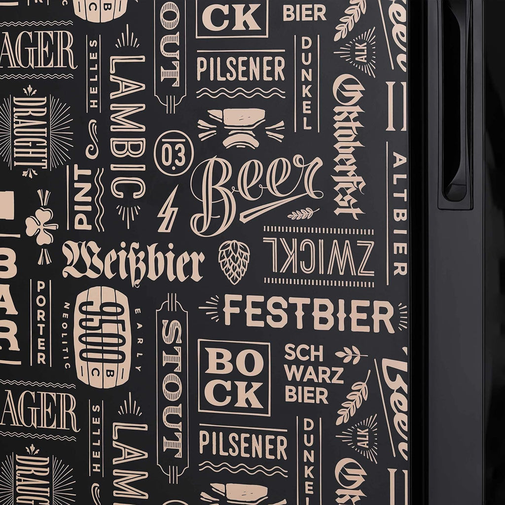 Beverage Refrigerator Cooler, 126 Cans, Right Hinge Glass Door - AB-1200