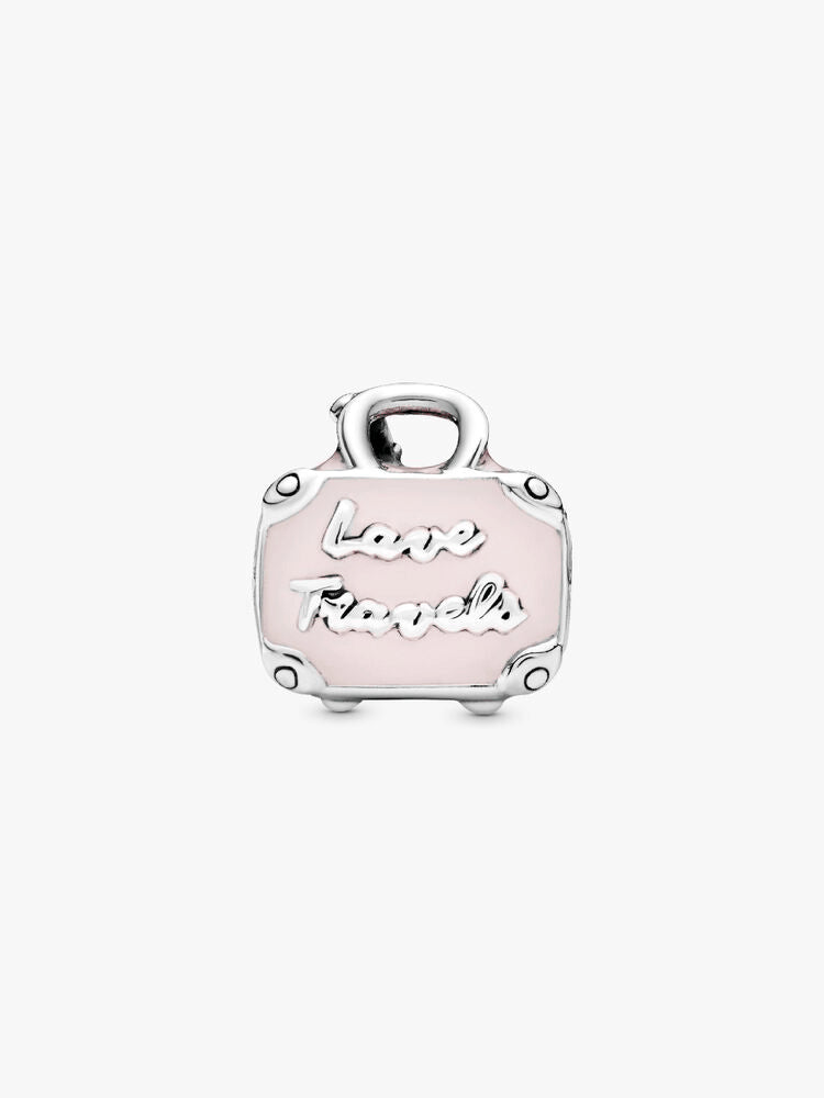 Pink Travel Bag Charm