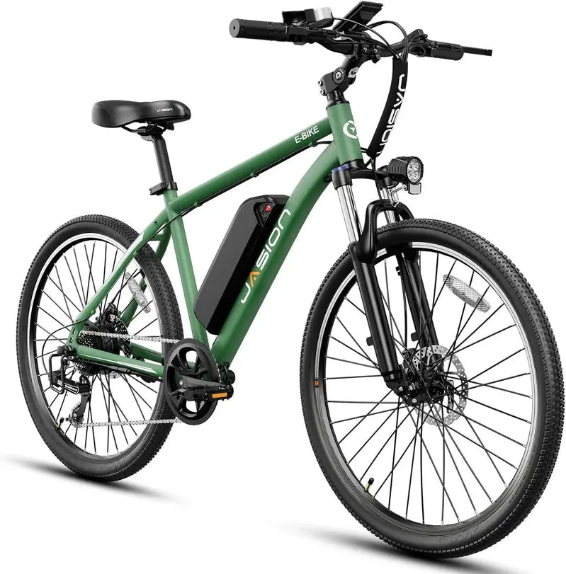 Jasion Adult Electric Mountain Bike, 40-Mile Peak Range, 20 MPH - EB5