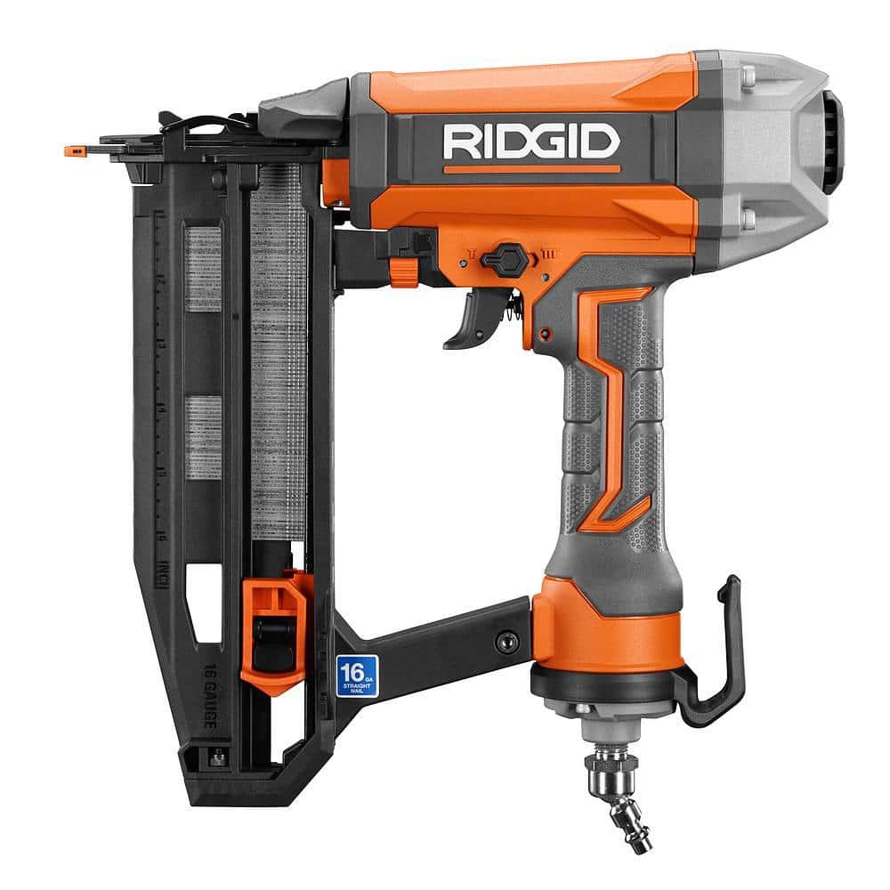 RIDGID 6 Gal. Portable Electric Pancake Air Compressor With 18GA Brad Nailer, 16GA Finish Nailer And 18GA Finish Stapler - R69603FK