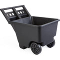 Mighty Tuff Yard Cart, 4.5 Cubic Feet, 200-Pound Capacity, Black