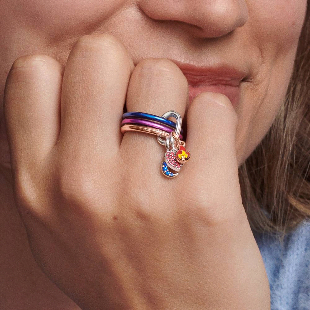 FINAL SALE - Pandora ME Electric Blue Ring