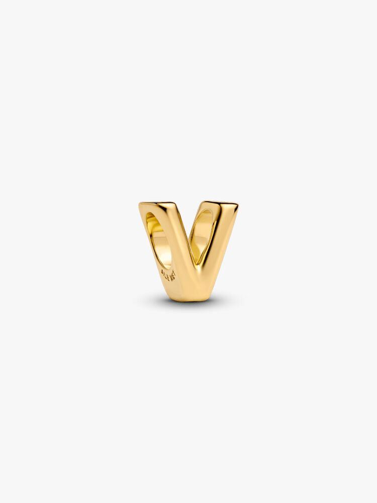 Letter V Alphabet Charm