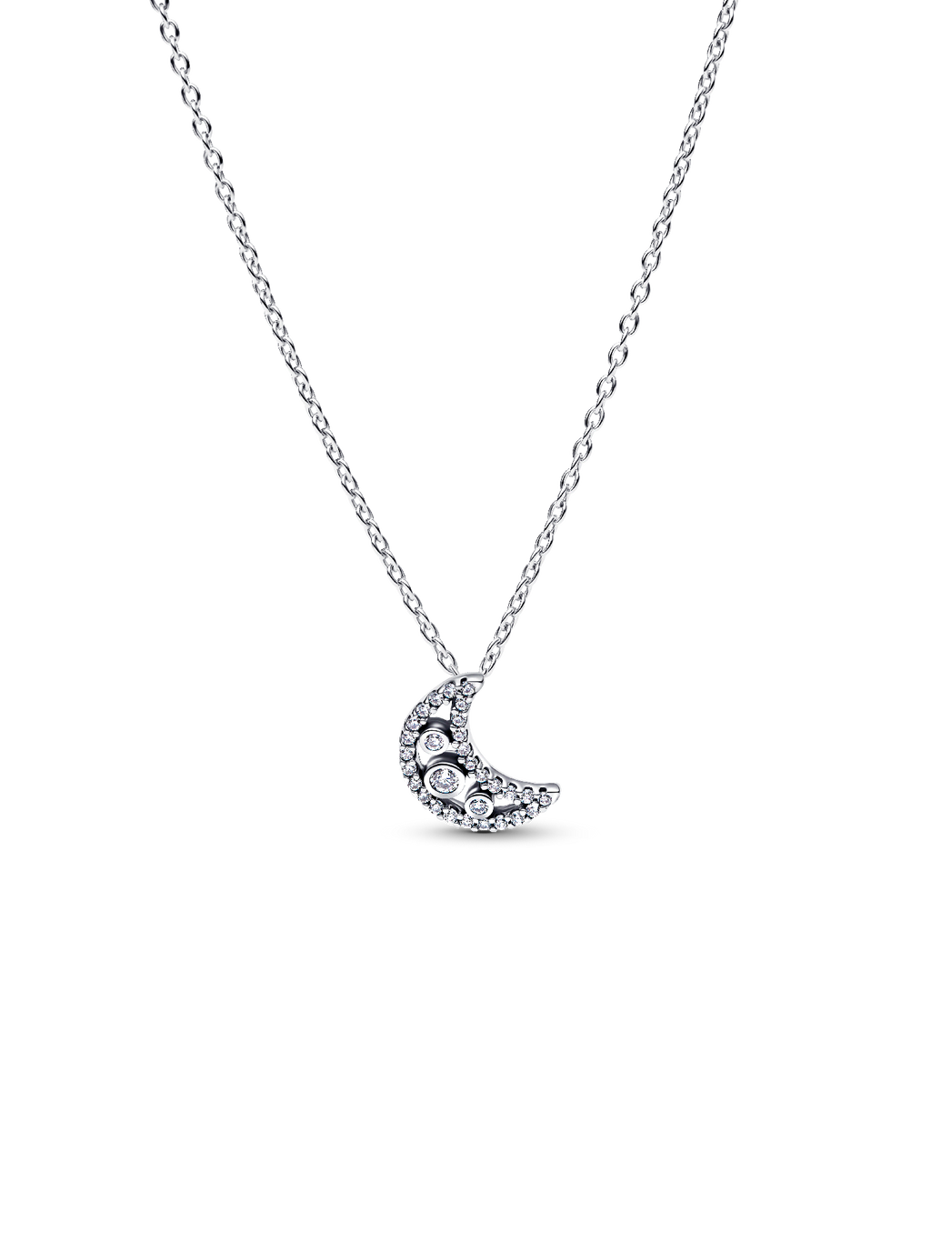 Crescent Moon Pendant Necklace