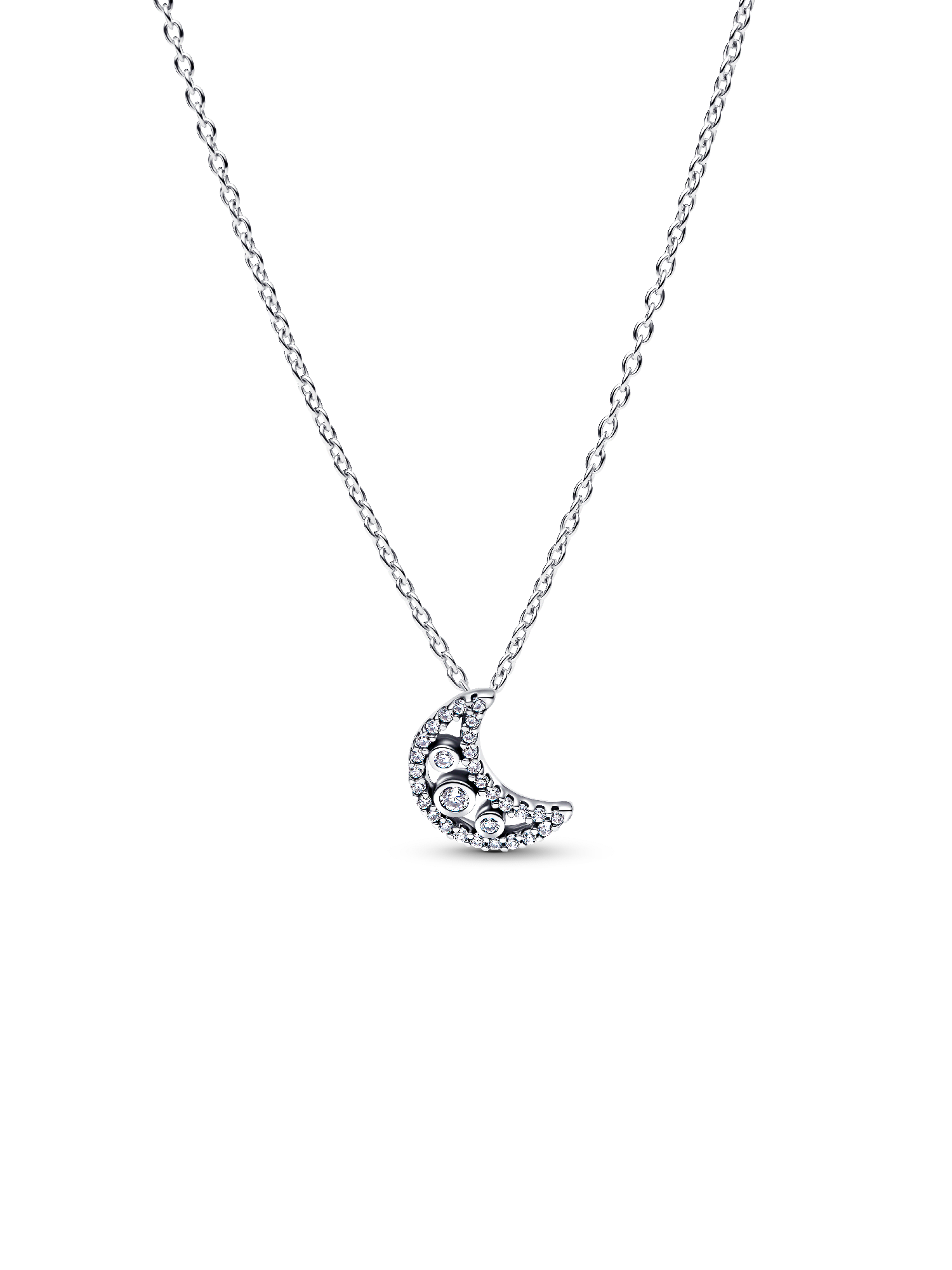 Crescent Moon Pendant Necklace