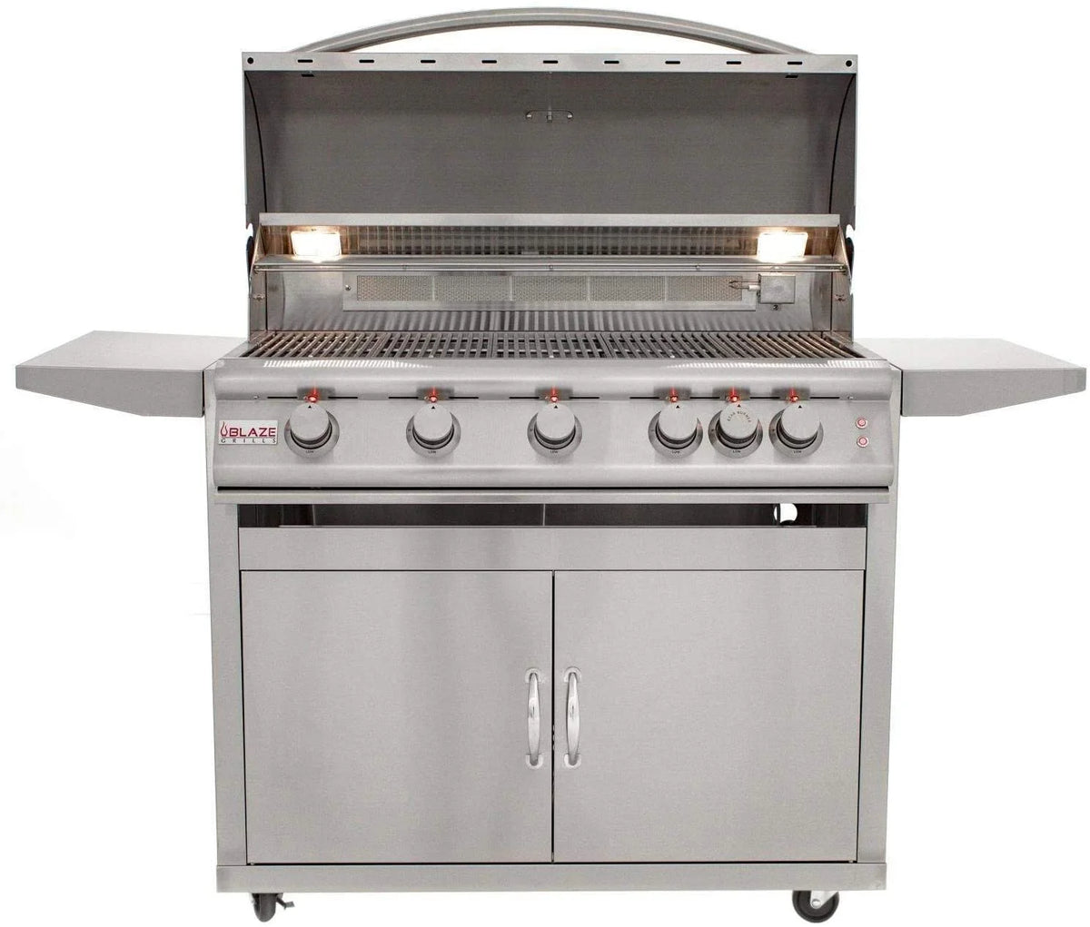 Blaze Freestanding Propane Gas Grill With Lights, 40-inch - BLZ-5LTE2-LP-BLZ-5-CART