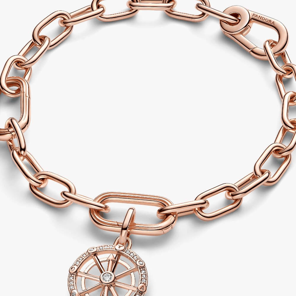 Pandora ME Wheel of Fortune Medallion Charm