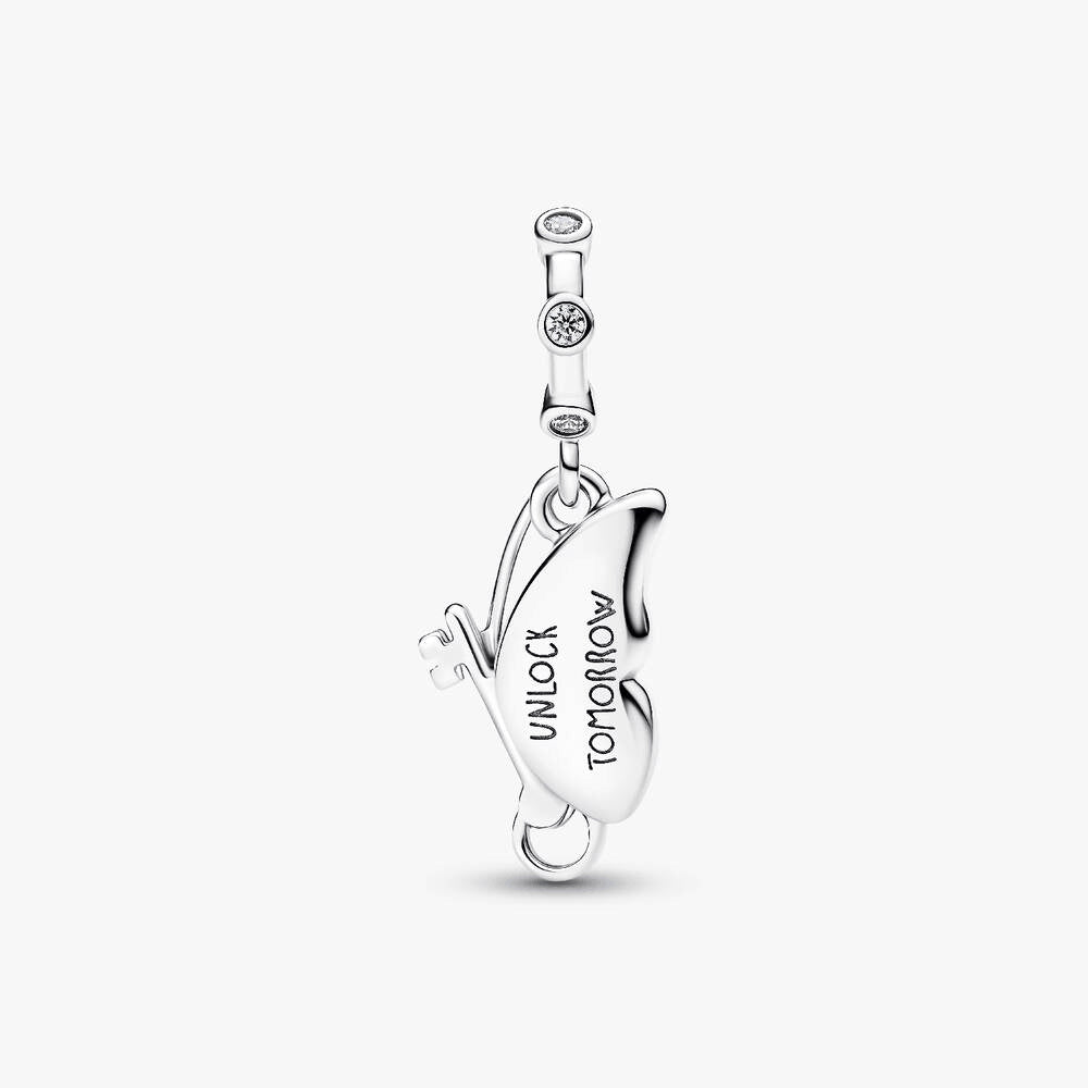 Winged Dangle Charm