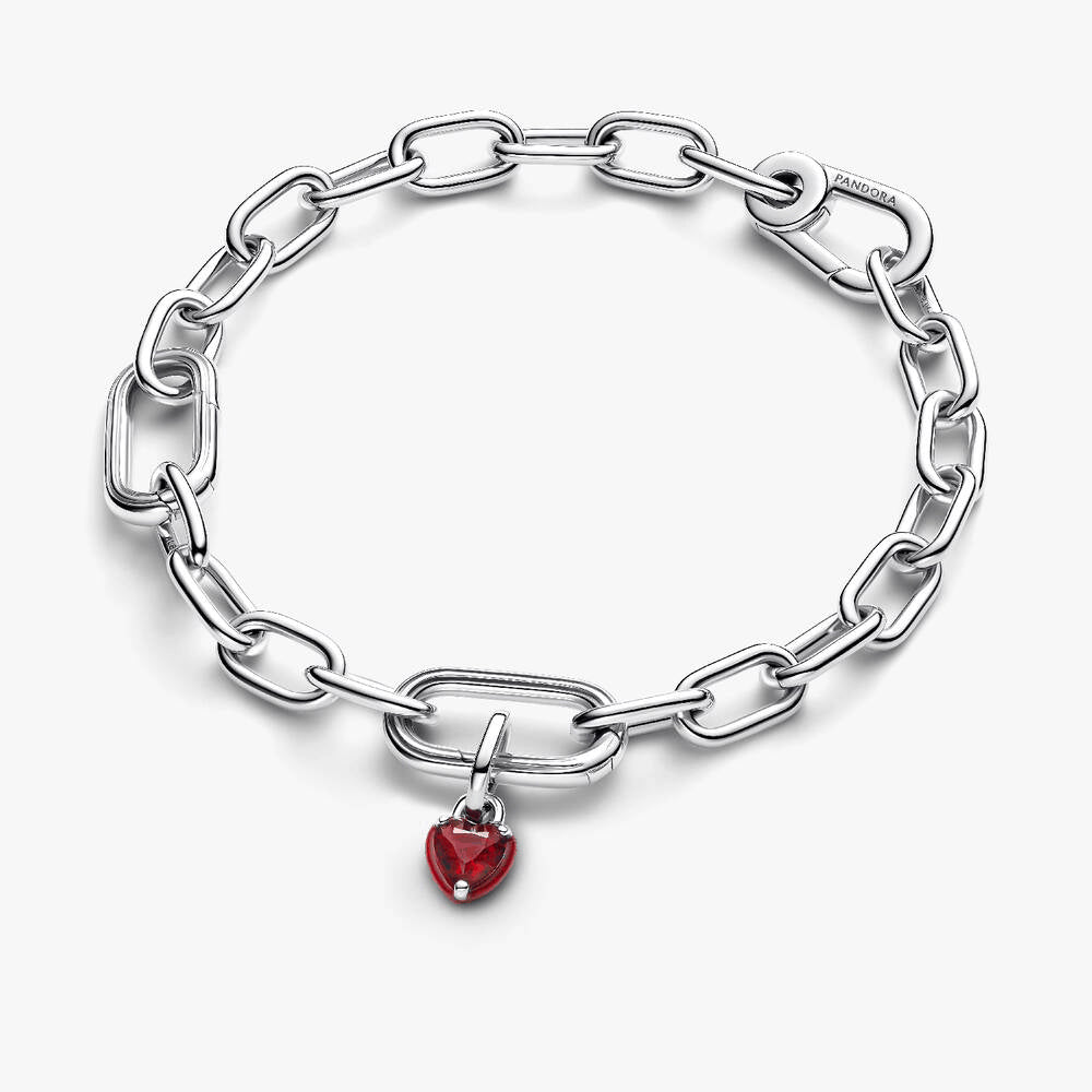 Red Chakra Heart Mini Dangle Charm