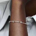 Sparkling Herbarium Cluster Chain Bracelet