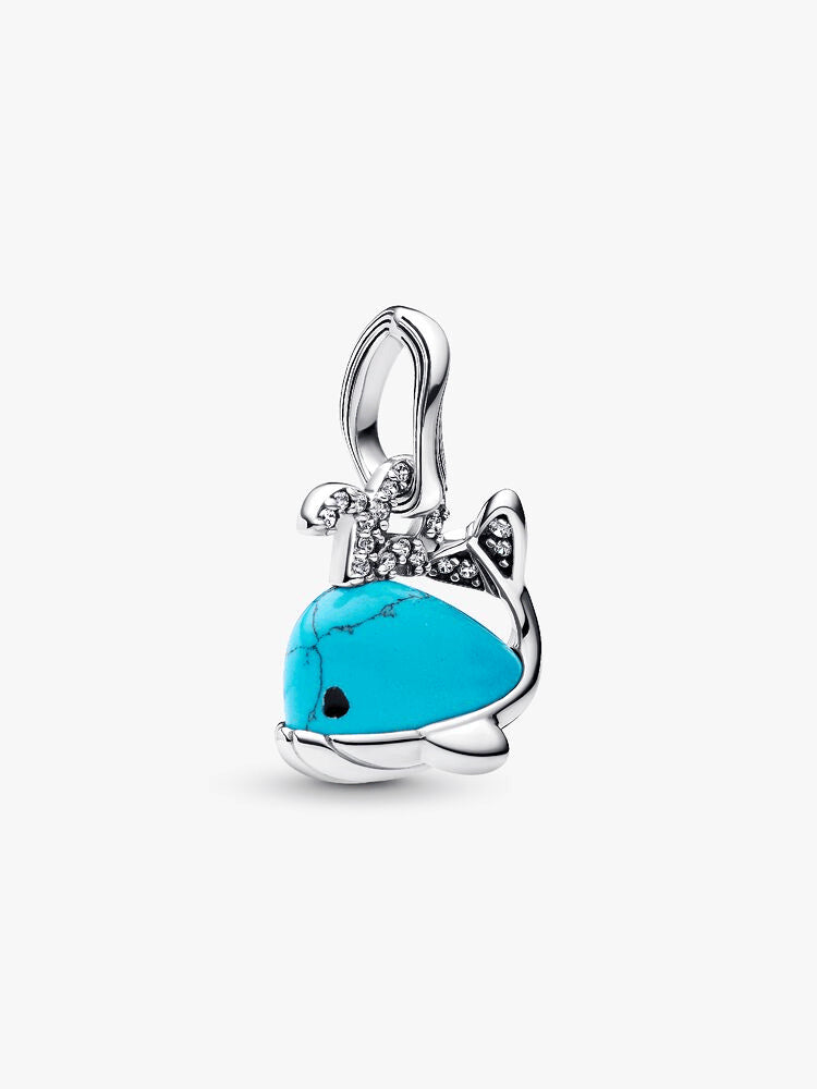 Luck of The Whale Dangle Charm Earring Set