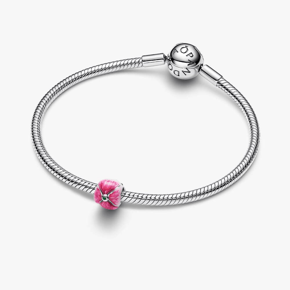 Pink Tulip Charm