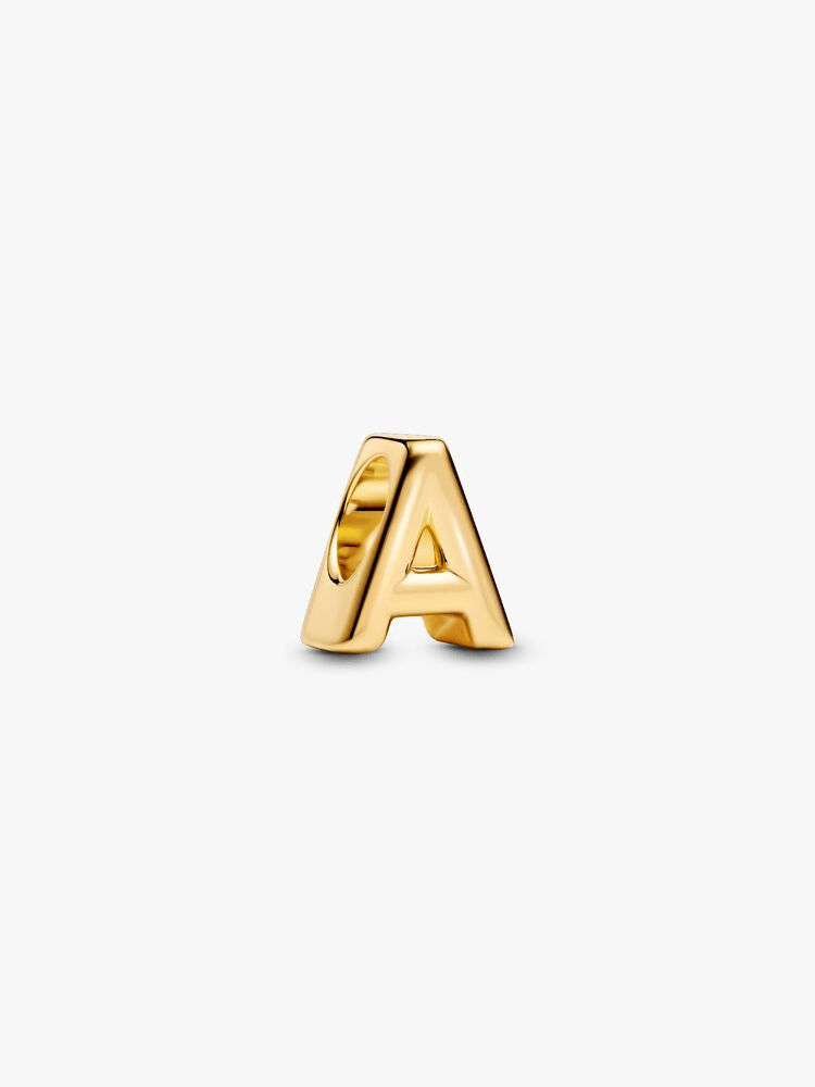Letter A Charm Necklace