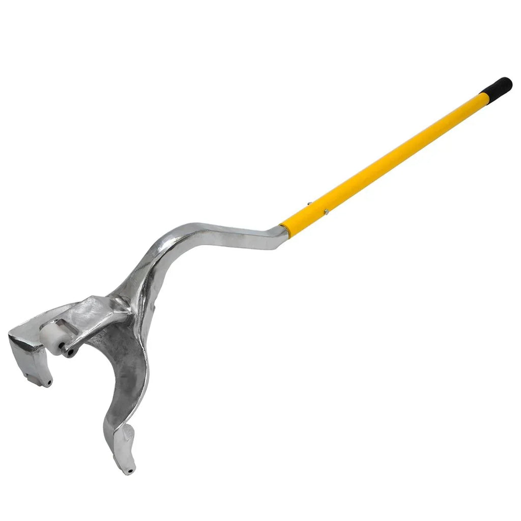 Steel Tire Mount Demount Tool Set, 3 PCS, Yellow, 17.5 To 24.5 Inches
