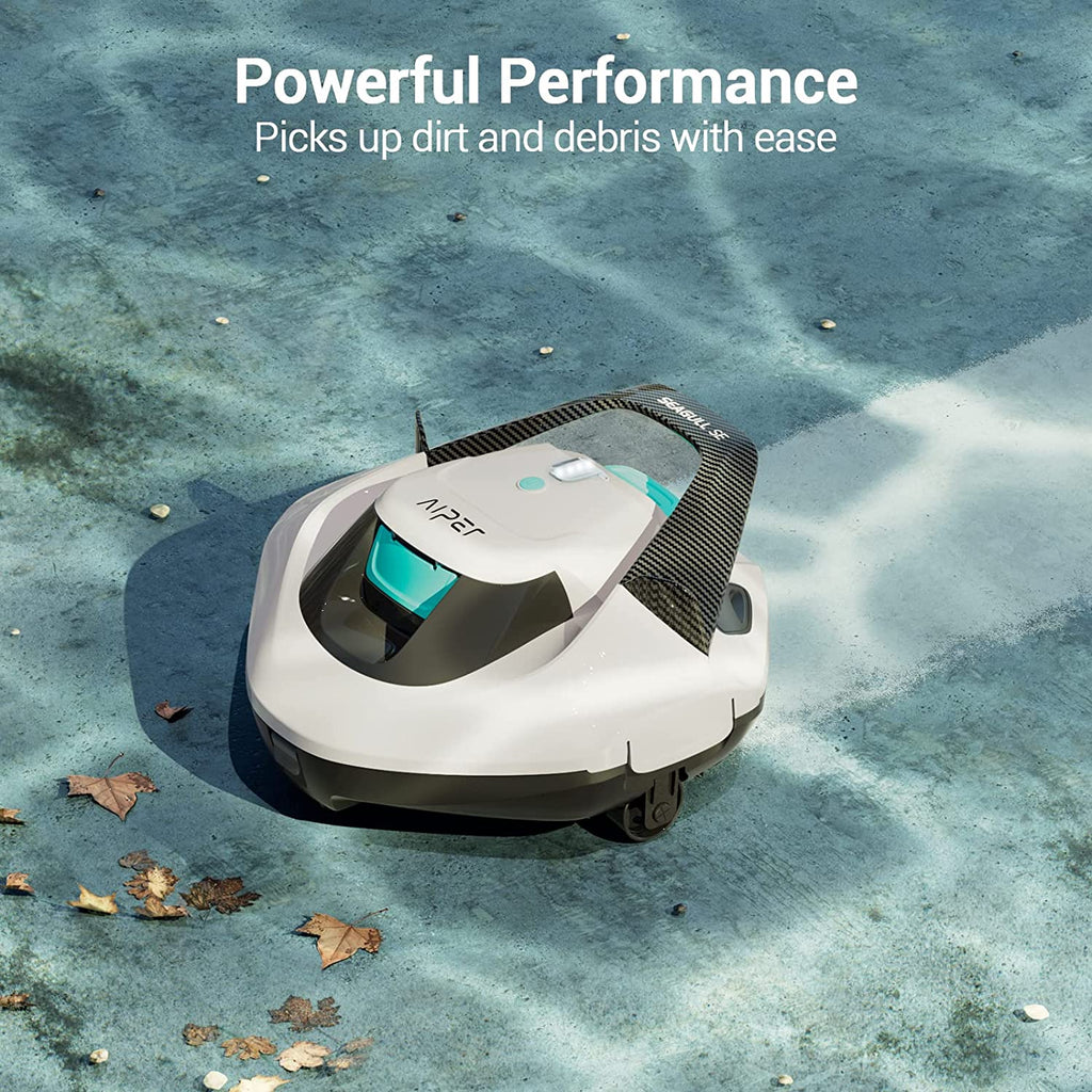 AIPER Cordless Robotic Pool Cleaner With Dual-Drive Motors - Seagull 600