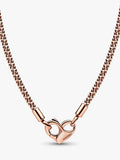 Pandora Moments Studded Chain Necklace