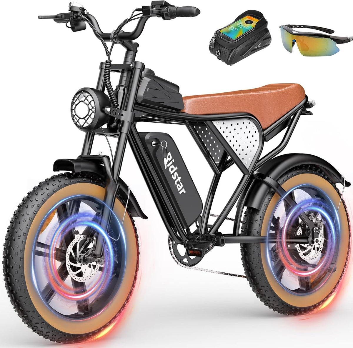 Electric Bike 2000W 37Mph 20in Fat Tires - Q20