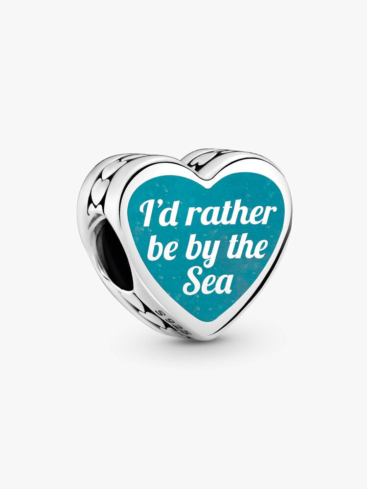 Beach Sandal Heart Charm