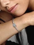 Pandora Moments Halo Snake Chain Bracelet