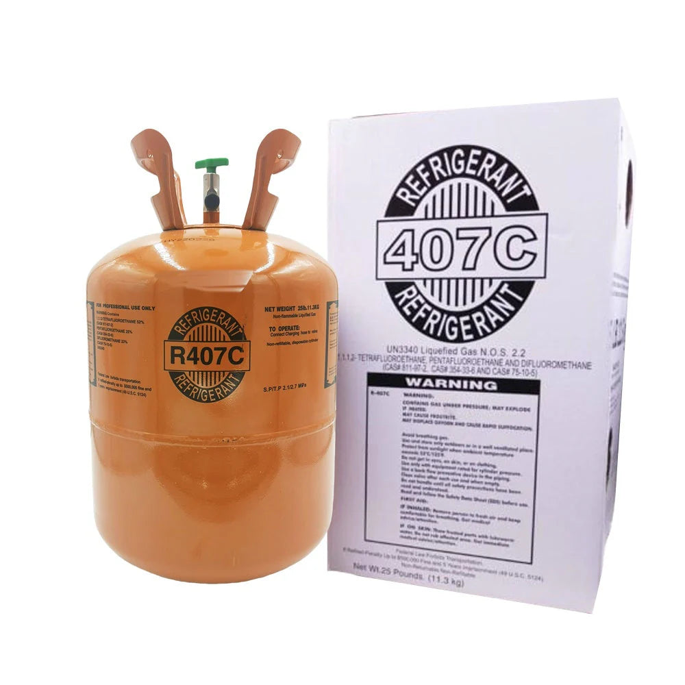 R-407C Refrigerant Gas, 25LB