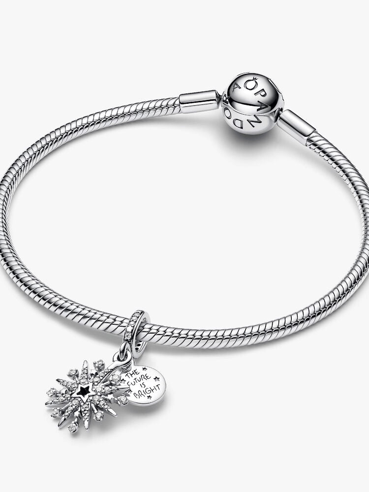 Sparkling Firework Double Dangle Charm