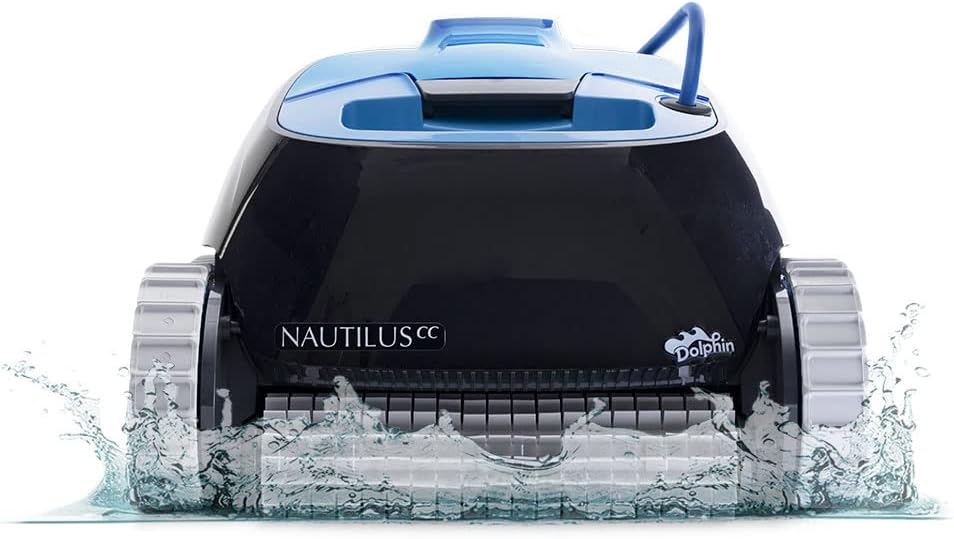 Dolphin Robotic Pool Vacuum Cleaner For Pools Up To 33 ft, Wall Climbing - Nautilus CC 99996113-US