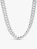 Pavé Cuban Chain Necklace