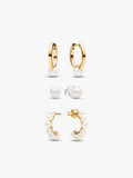 Treated Freshwater Cultured Pearl Earring Set
